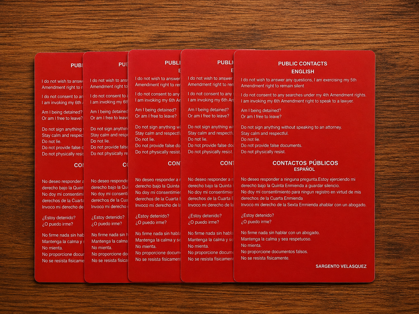STG_velasquez Tarjeta Roja de DerechosConstitucionales 4x6 (Inglés y Español)