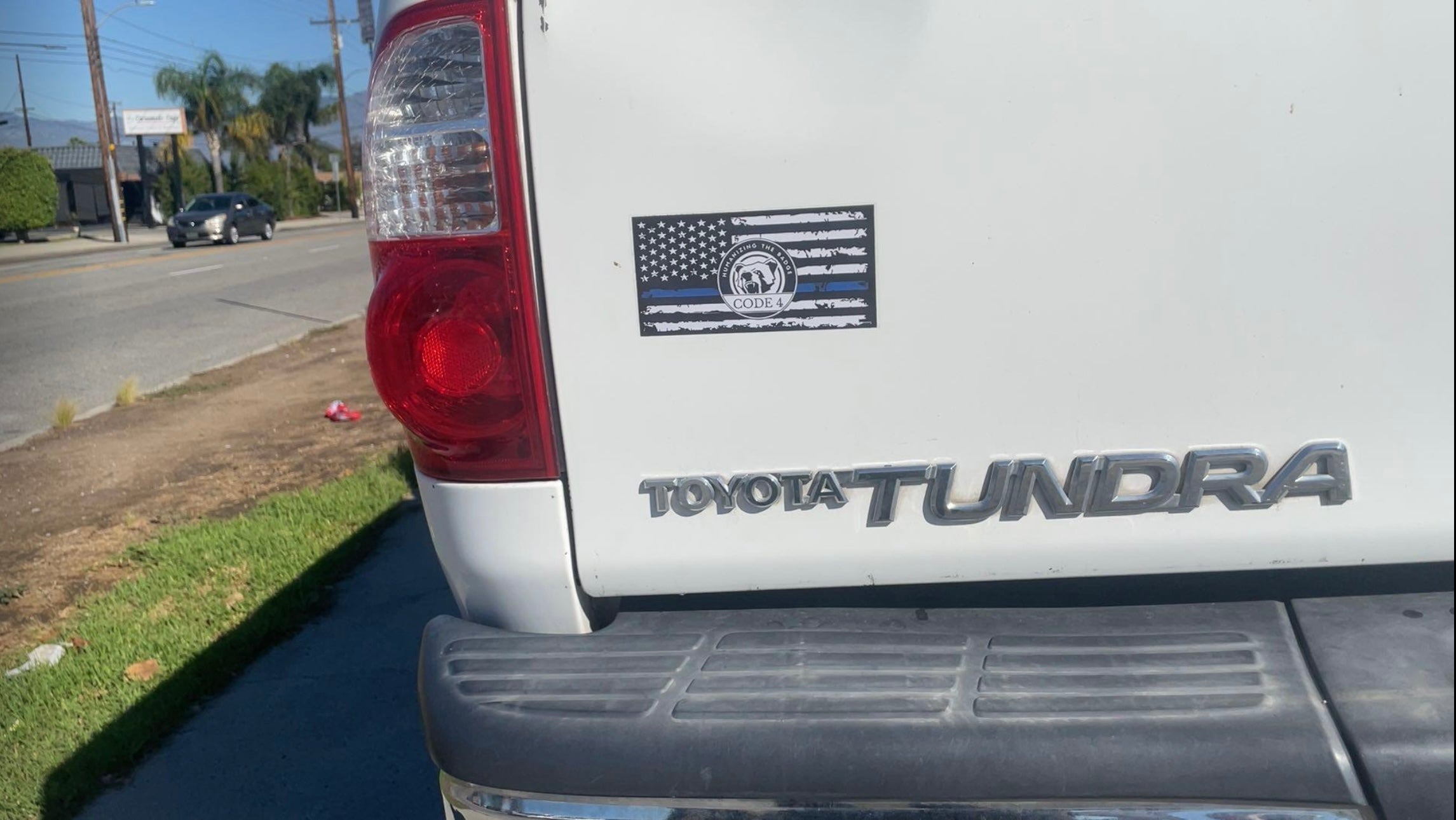 1 Bandera Thin Blue Line – USA