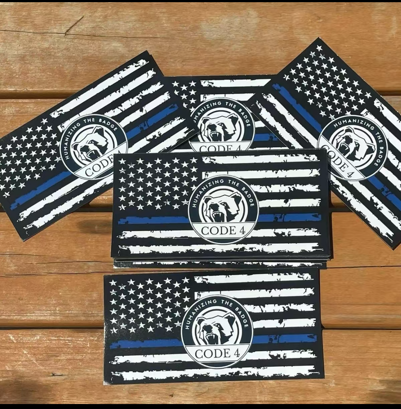 5-Pack Banderas Línea Azul – Protección & Derechos