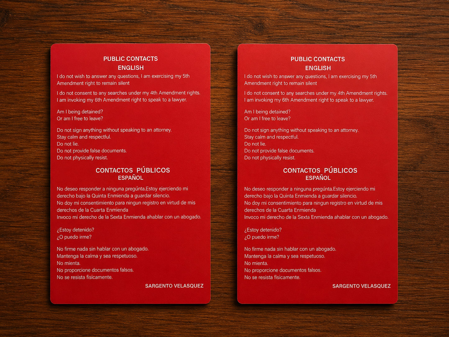 STG_velasquez Tarjeta Roja de DerechosConstitucionales 4x6 (Inglés y Español)